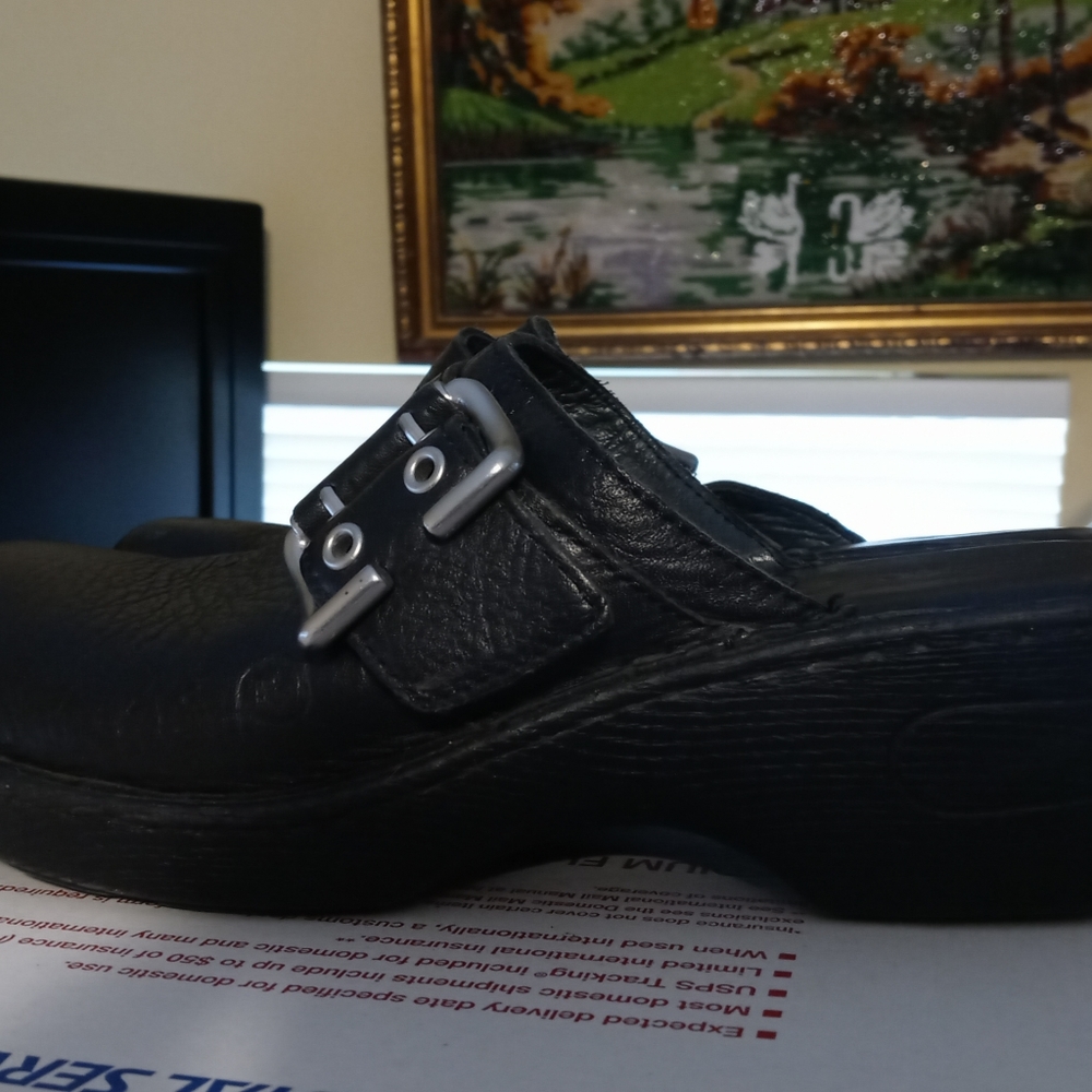 👡Born leather heeled mules Handcrafted👢Footwear,Nice Condition,Gift It. 🎁 - Picture 4 of 12